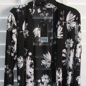 Slim Fit (NWT) Open Front Cardigan Blouse Size Small